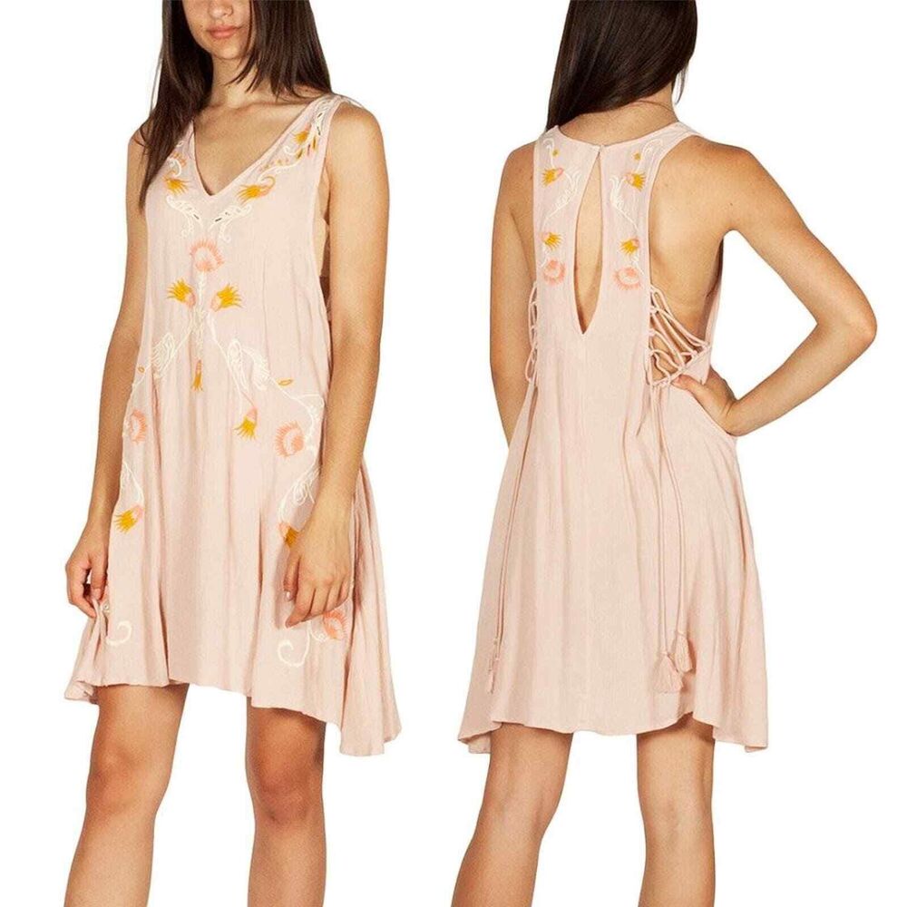 Free People Adelaide Floral Festival Dress Size Small Fairy Garden Party Boho